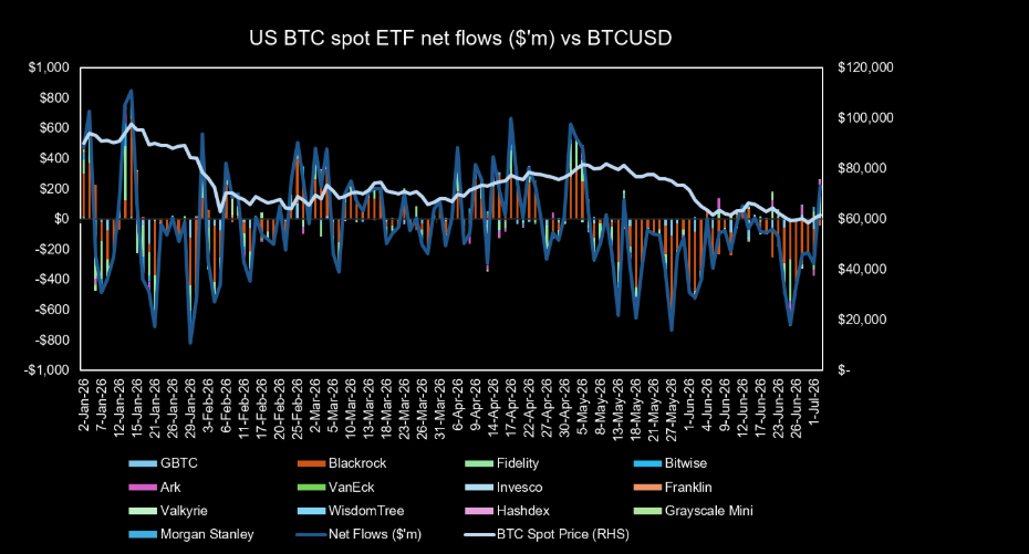 Потоки в ETF (Источник: Goldman Sachs)